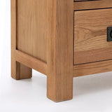Lanner Oak 2 over 3 Drawer Chest from Roseland Furniture