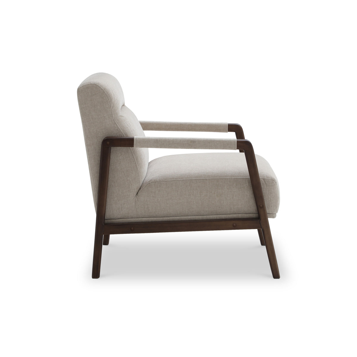 Stow Natural Chenille Accent Chair from Roseland Furniture