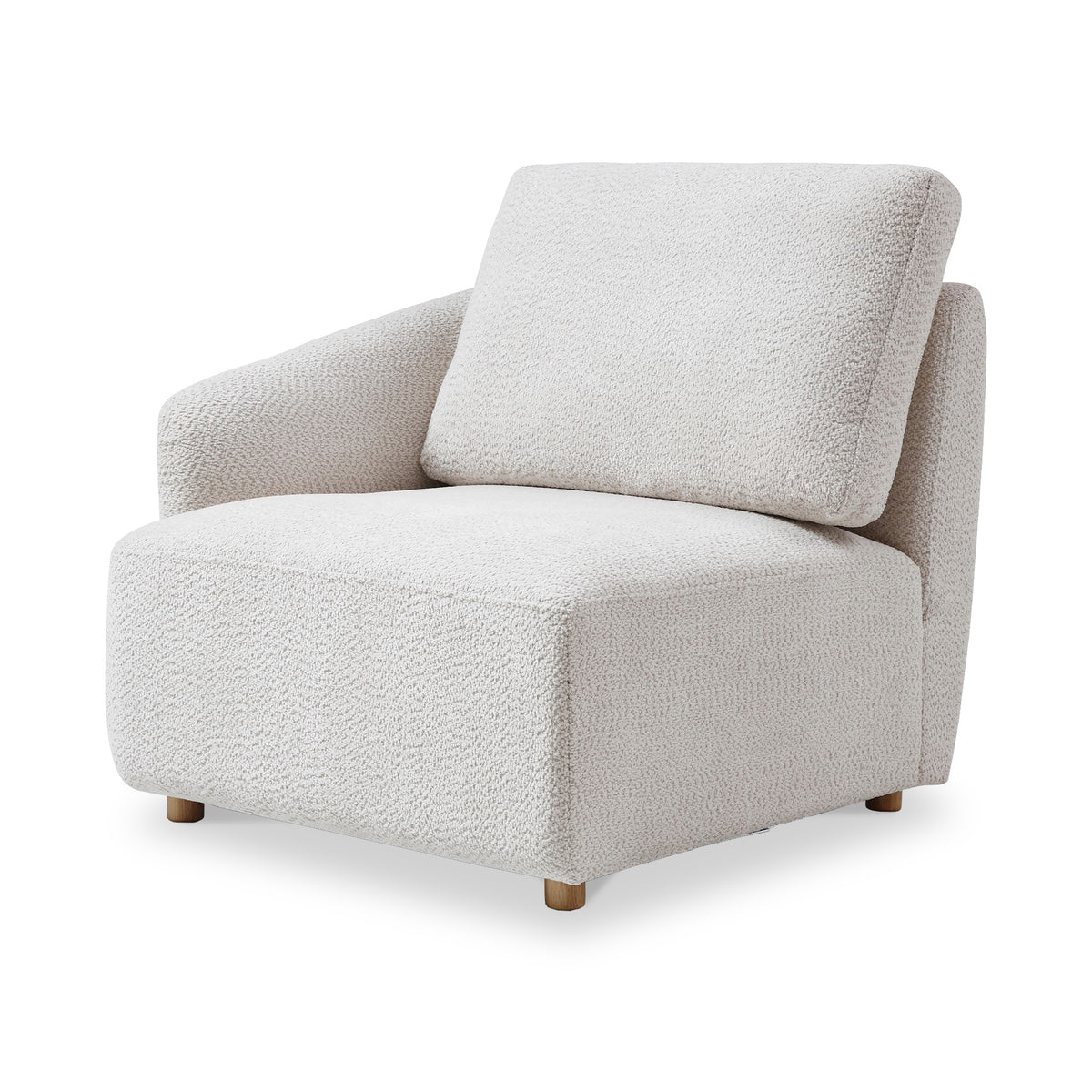 Fairfax-boucle-modular-left-arm-corner-sofa-piece-nat from Roseland Furniture