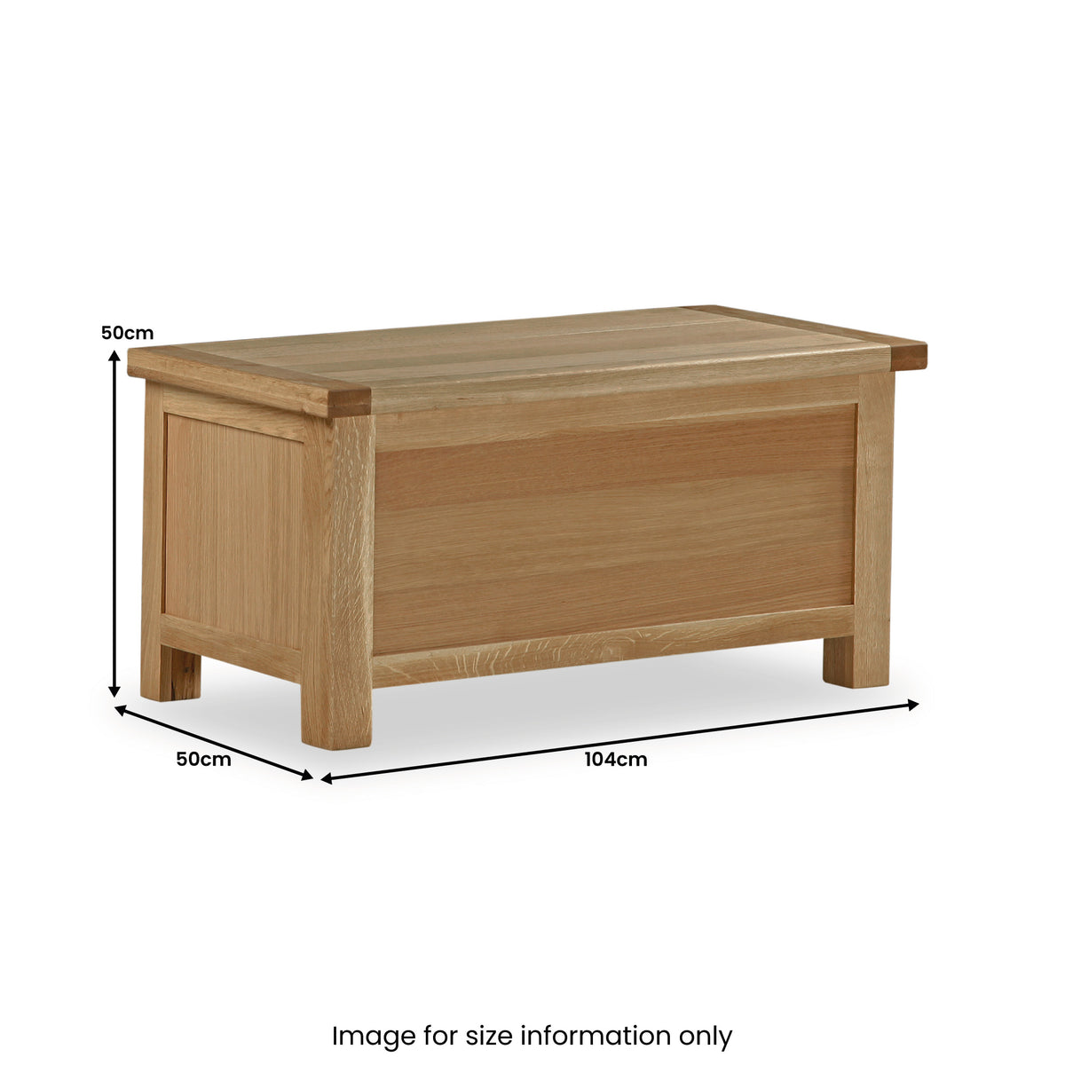 Walder Oak Blanket Box from Roseland Furniture