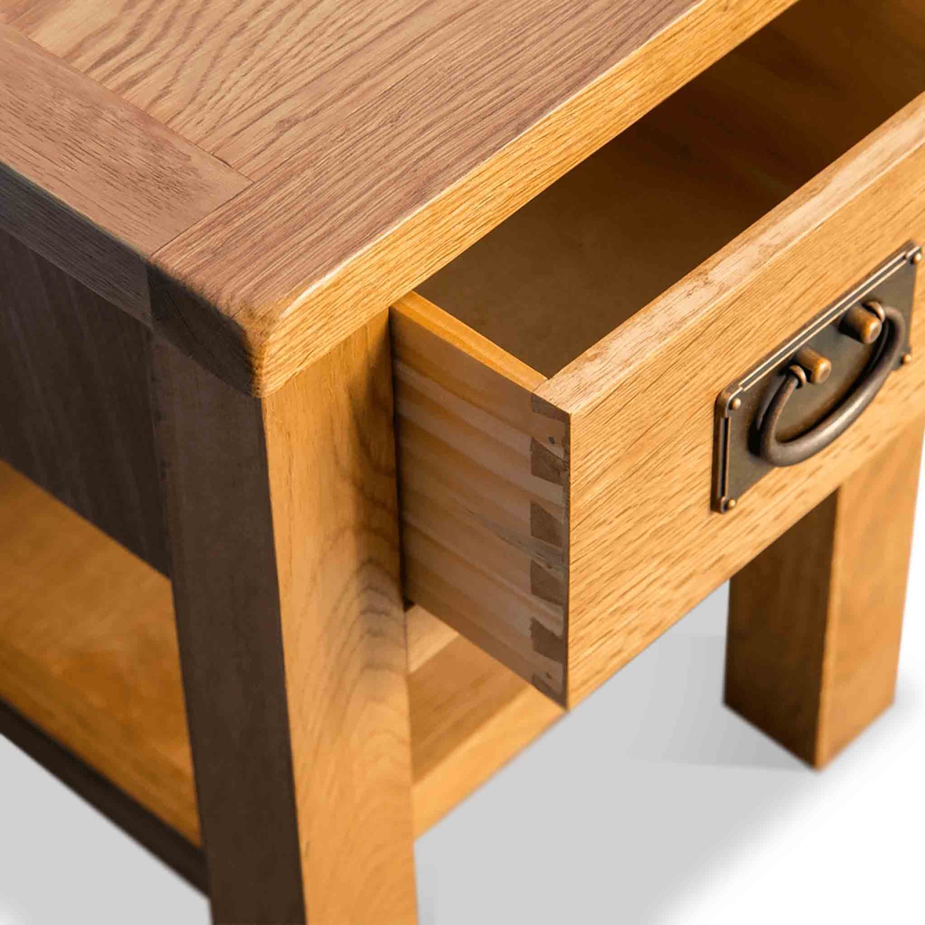 Surrey Oak Lamp Table by Roseland Furniture