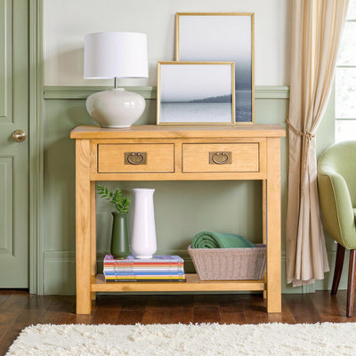 Surrey Oak Console Table
