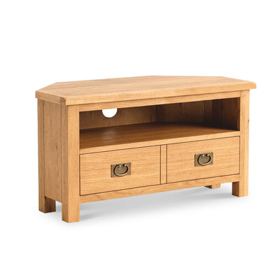 Surrey Oak Corner TV Stand