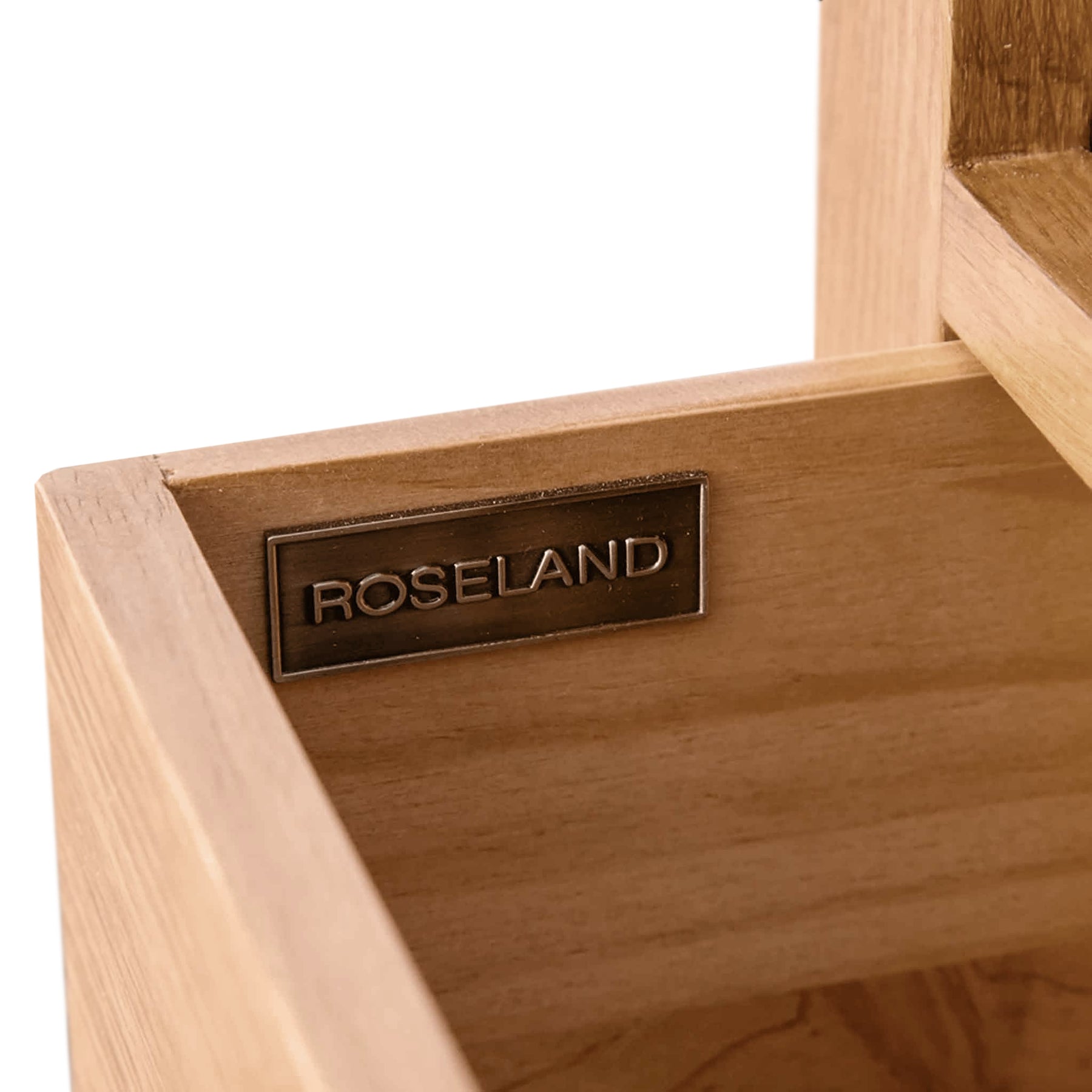 Surrey Oak Corner TV Stand by Roseland Furniture