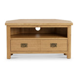 Surrey Oak Corner TV Stand by Roseland Furniture