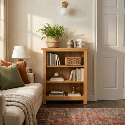 Surrey Oak Small Bookcase