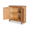 Surrey Oak Small Cupboard from Roseland Furniture