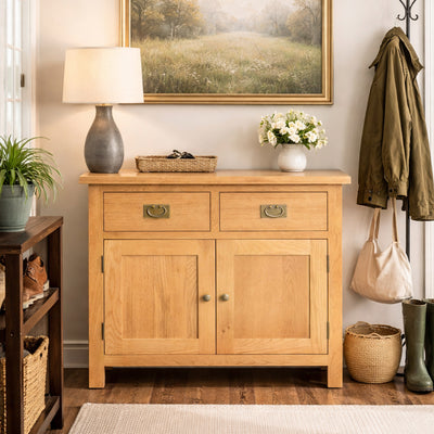 Surrey Oak Small Sideboard