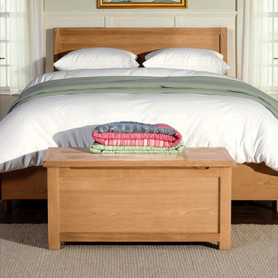 Surrey Oak Blanket Box