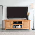 London Oak 120cm TV Stand for contemporary living rooms