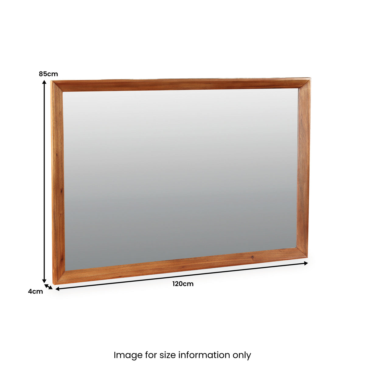 Berkley Landscape Mirror from Roseland Furniture