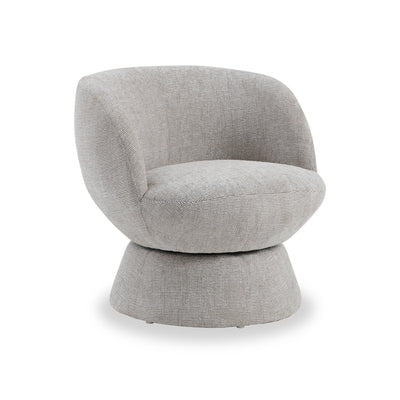 Kendal Woven Chenille Tulip Swivel Chair