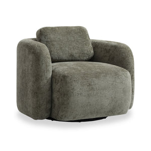 Irving Chenille Swivel Chair