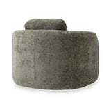 Irving Chenille Swivel Chair Olive from Roseland Furniture
