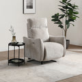 Whitmore-swivel-electric-recliner-beige-chair from Roseland Furniture