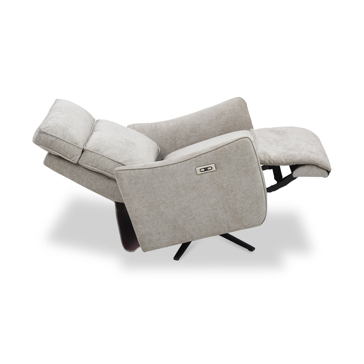 Whitmore-swivel-electric-recliner-beige-chair from Roseland Furniture