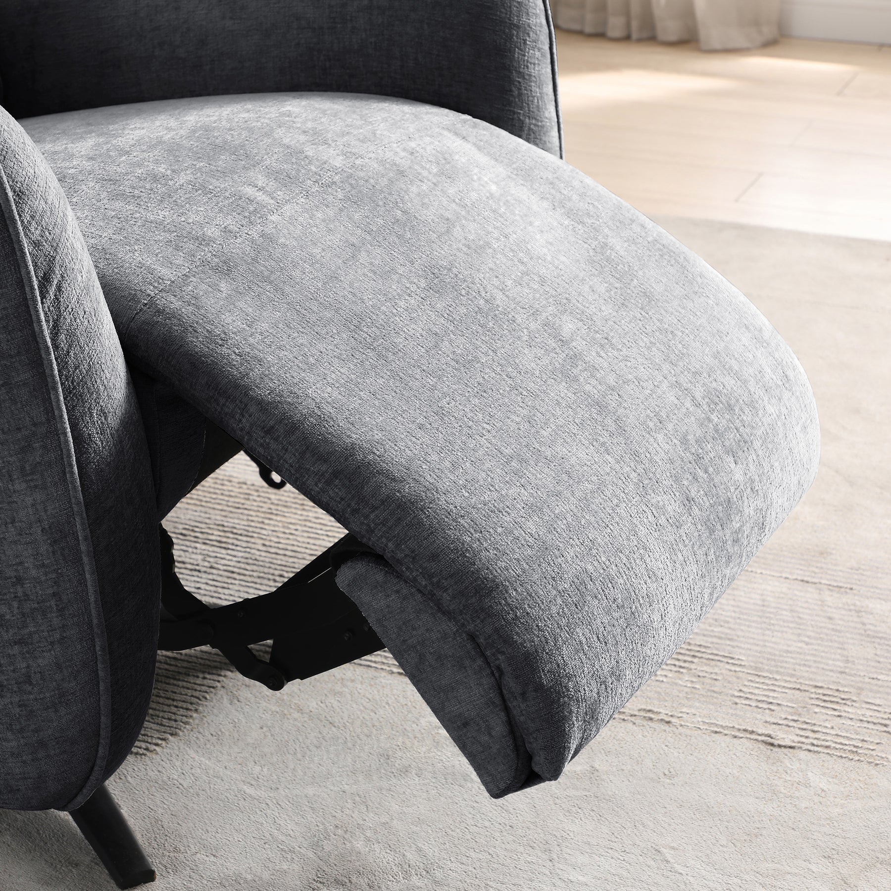 Whitmore-swivel-electric-recliner-grey-chair from Roseland Furniture