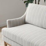 Kendrick Chenille 2 Seater Sofa Stripe from Roseland Furniture