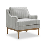 Kendrick Chenille Chair Stripe from Roseland Furniture
