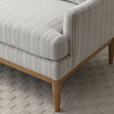 Kendrick Chenille Chair Stripe from Roseland Furniture