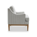 Kendrick Chenille Chair Stripe from Roseland Furniture
