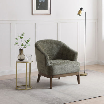 Calloway Soft Chenille Accent Chair