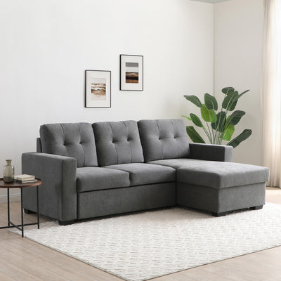 Winslet Button Back Chaise Sofa Bed