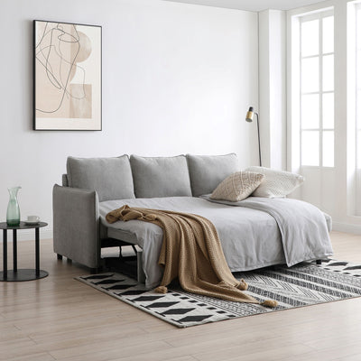 Keya Boucle Pop Up Chaise Sofa Bed