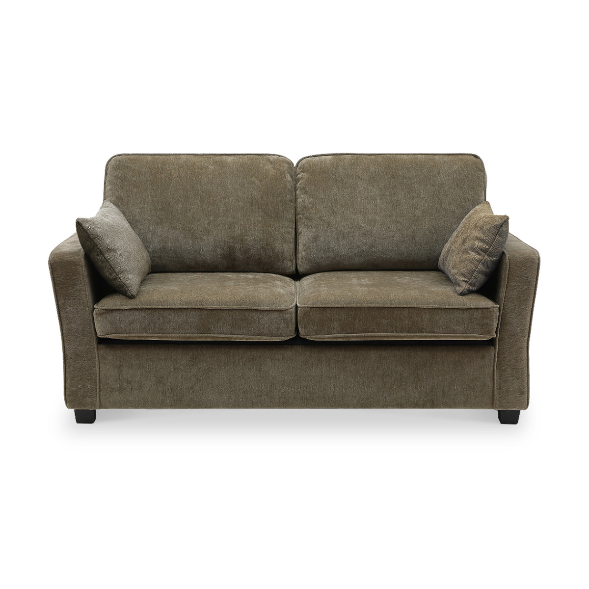 Westcott 2 Seater Sofa Bed w Pocket Mattress Olive from Roseland Furniture