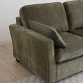 Westcott 2 Seater Sofa Bed w Pocket Mattress Olive from Roseland Furniture