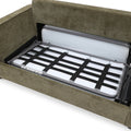 Westcott 2 Seater Sofa Bed w Pocket Mattress Olive from Roseland Furniture