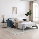 Westcott Navy Blue 2 Seater Sofa Bed With Foam Mattress from Roseland Furniture