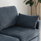 Westcott Navy Blue 2 Seater Sofa Bed With Foam Mattress from Roseland Furniture