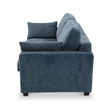 Westcott Navy Blue 2 Seater Sofa Bed With Foam Mattress from Roseland Furniture