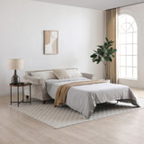 Blythe 2 Seater Sofa Bed W Pocket Mattress Natural from Roseland Furniture