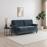 Blythe Navy 2 Seater Sofa Bed With Foam Mattress from Roseland Furniture