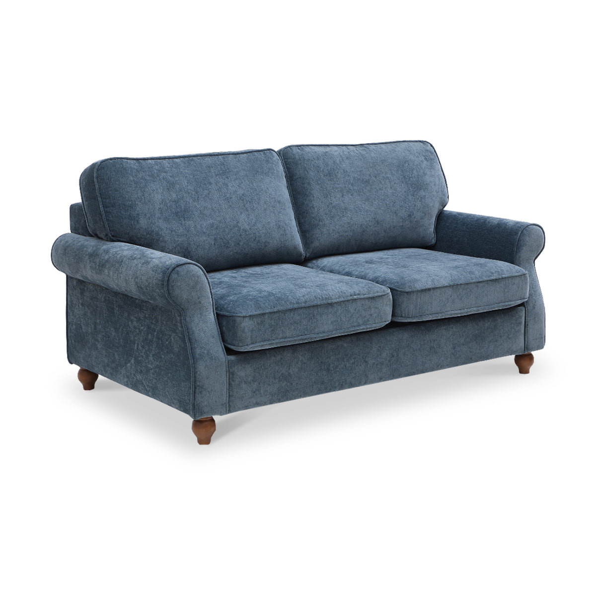 Blythe 2 Seater Sofa Bed w Pocket Mattress Navy from Roseland Furniture