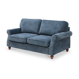 Blythe 2 Seater Sofa Bed w Pocket Mattress Navy from Roseland Furniture