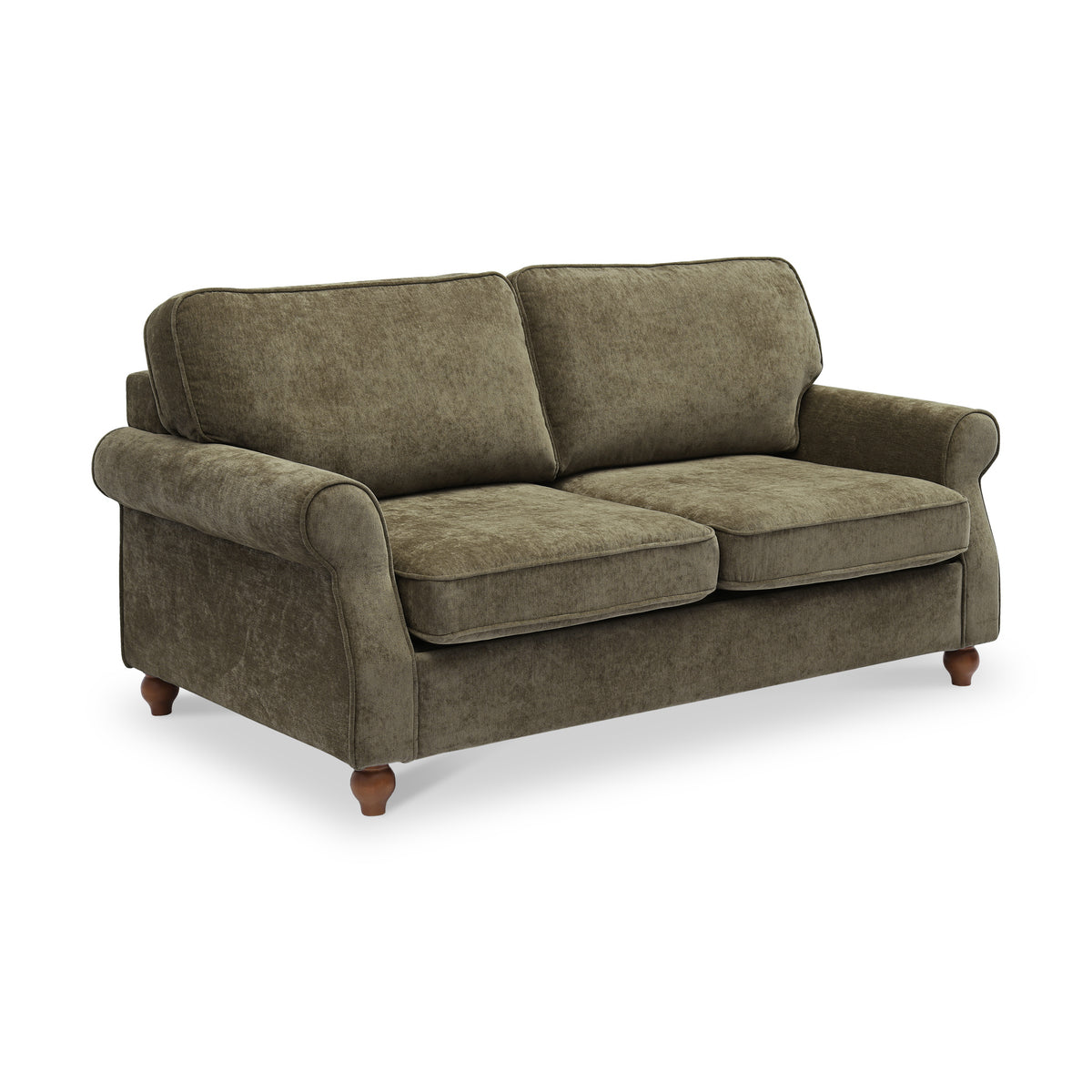 Blythe Olive 2 Seater Sofa Bed With Foam Mattress from Roseland Furniture
