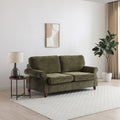 Blythe Olive 2 Seater Sofa Bed With Foam Mattress from Roseland Furniture