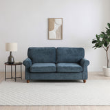 Blythe 2 Seater Sofa Navy from Roseland Furniture