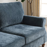Blythe 2 Seater Sofa Navy from Roseland Furniture