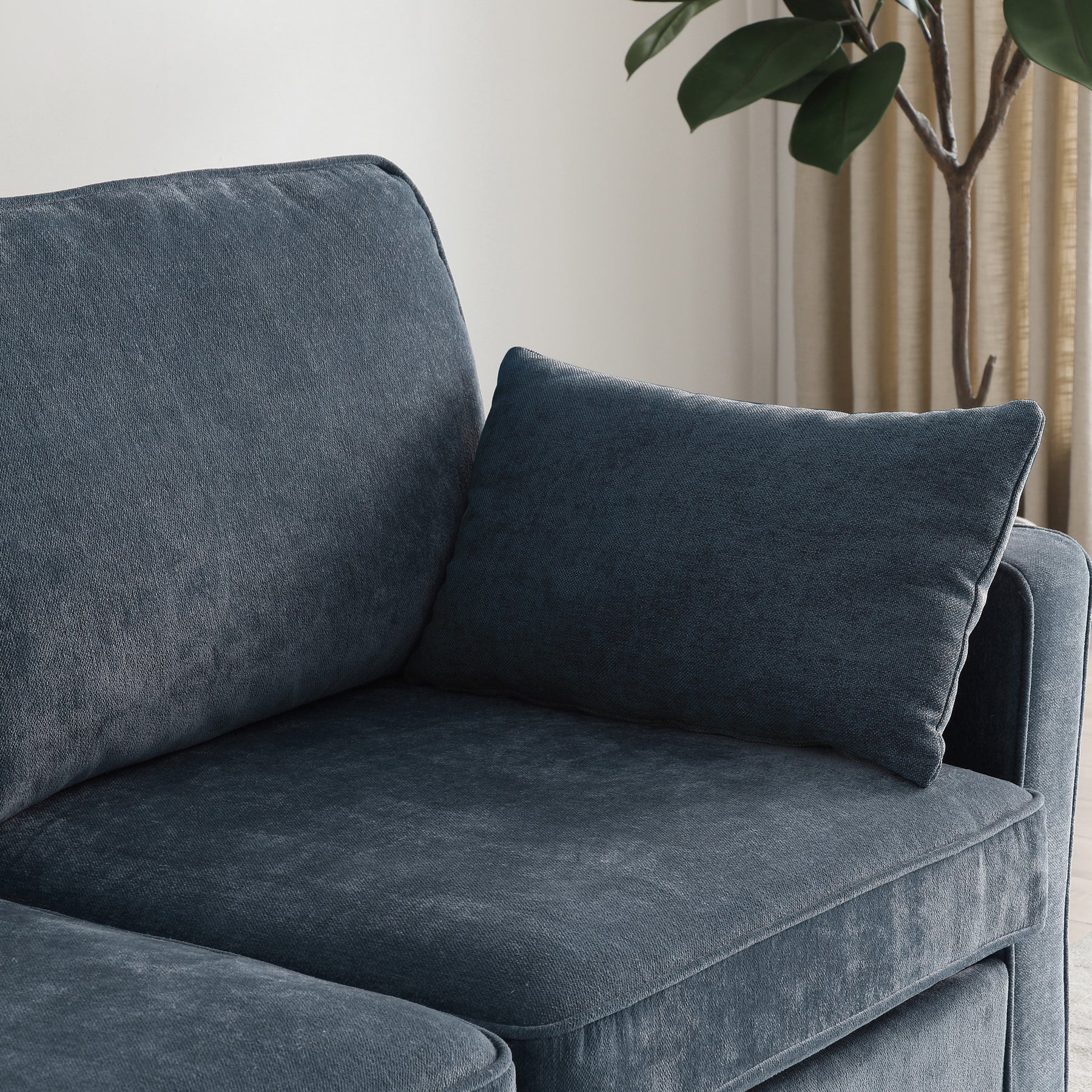 Westcott 2 Seater Sofa Navy from Roseland Furniture