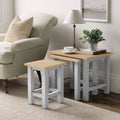 Farrow Grey Nest of 3 Tables from Roseland Furniture