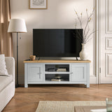 Farrow Grey Large 120cm TV Unit from Roseland Furniture