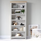 Farrow Grey Large Bookcase for living room