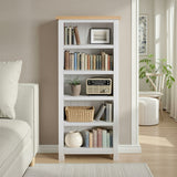 Farrow Grey Narrow Bookcase from Roseland Furniture