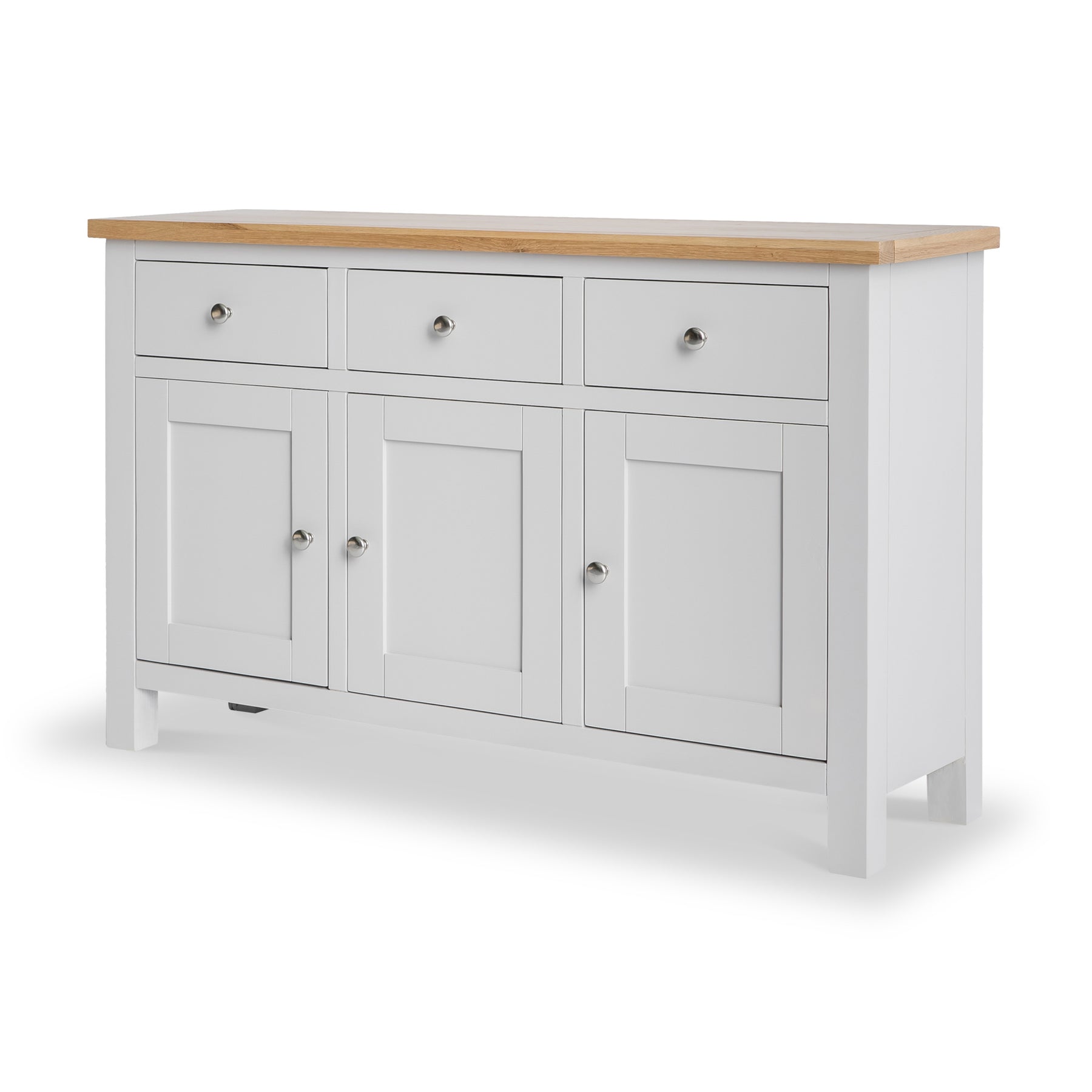Farrow Grey Large Sideboard Cabinet by Roseland Furniture