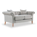Balmoral Chalk Velvet Chesterfield 2 Seater Sofa