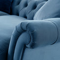 Balmoral Sky Blue Velvet Chesterfield 2 Seater Sofa 